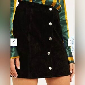 NWT! Urban Outfitters Jonie Suede Mini, sz xs